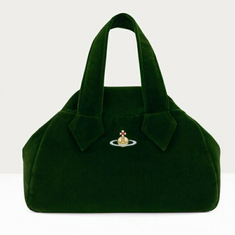 ヴィヴィアンウエストウッド ハンドバッグ（レディース） ヴィヴィアンウエストウッド Vivienne Westwood レディース ARCHIVE YASMINE MEDIUM YASMINE BAGハンドバッグ【Green 】【送料無料】【正規品】