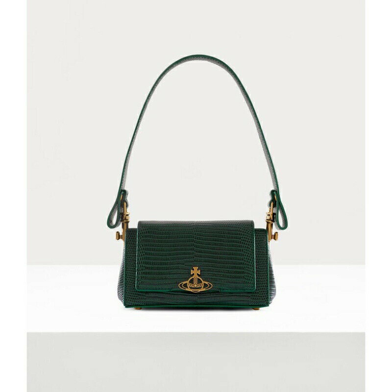 ヴィヴィアンウエストウッド ハンドバッグ（レディース） ヴィヴィアンウエストウッド Vivienne Westwood レディース HAZEL SMALL HANDBAGハンドバッグ【Green 】【送料無料】【正規品】