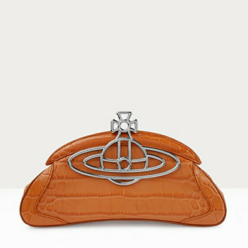 ヴィヴィアンウエストウッド Vivienne Westwood レディース AMBER CLUTCHクラッチバッグ【Orange 】【送料無料】【正規品】