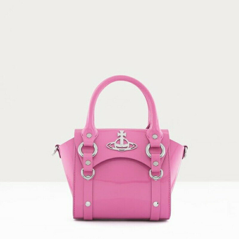 ヴィヴィアンウエストウッド ハンドバッグ（レディース） ヴィヴィアンウエストウッド Vivienne Westwood レディース BETTY MINI HANDBAG WITH CHAINハンドバッグ【Pink 】【送料無料】【正規品】