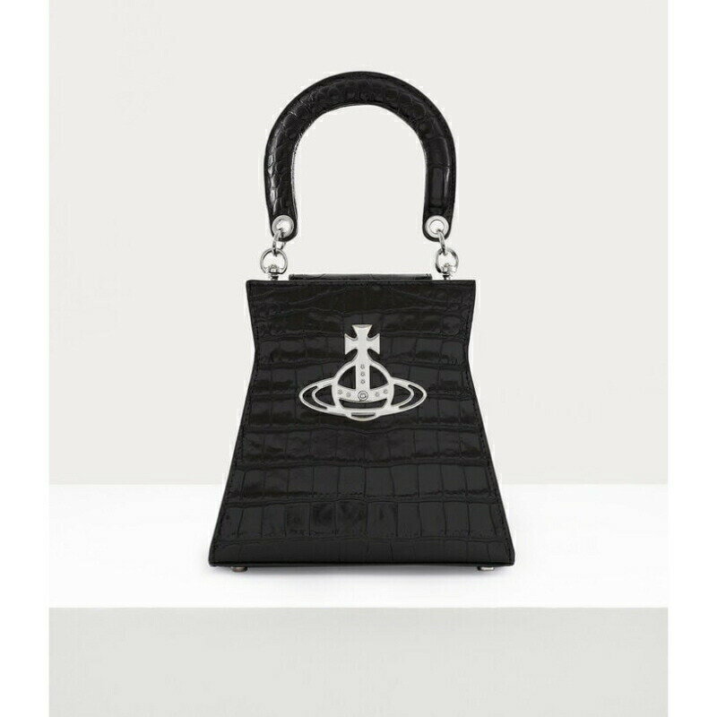 ヴィヴィアンウエストウッド ハンドバッグ（レディース） ヴィヴィアンウエストウッド Vivienne Westwood レディース KELLY LARGE HANDBAGハンドバッグ【Black 】【送料無料】【正規品】