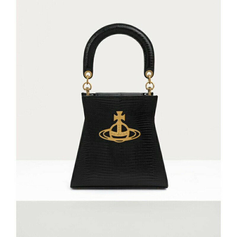 ヴィヴィアンウエストウッド Vivienne Westwood レディース KELLY LARGE HANDBAGハンドバッグ【Black 】【送料無料】【正規品】