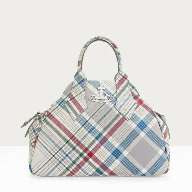 ヴィヴィアンウエストウッド Vivienne Westwood レディース YASMINE MEDIUM BAGハンドバッグ【Madras Check 】【送料無料】【正規品】