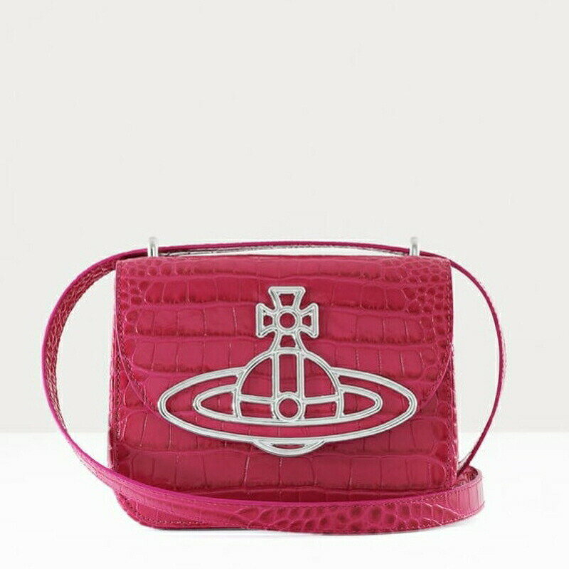 ヴィヴィアンウエストウッド Vivienne Westwood レディース LINDA CROSSBODY BAGショルダーバッグ【Pink 】【送料無料】【正規品】