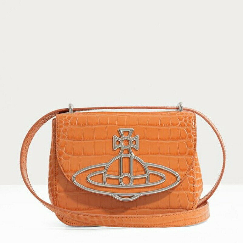 ヴィヴィアンウエストウッド Vivienne Westwood レディース LINDA CROSSBODY BAGショルダーバッグ【Orange 】【送料無料】【正規品】