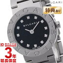 BVLGARI ブルガリ ブルガリブルガリ ブラック 12Pダイヤインデックス BB23BSS/12 ...