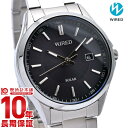 【店内最大ポイント53倍！26日1：59まで】 セイコー ワイアード ソーラー メンズ 腕時計 AGAD406 SEIKO WIRED ブラック ニュースタンダードモデル 時計【あす楽】