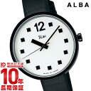 セイコー アルバ 腕時計 レディース 防水 革ベルト リキ Riki SEIKO ALBA AKQK459 ブラック 【あす楽】