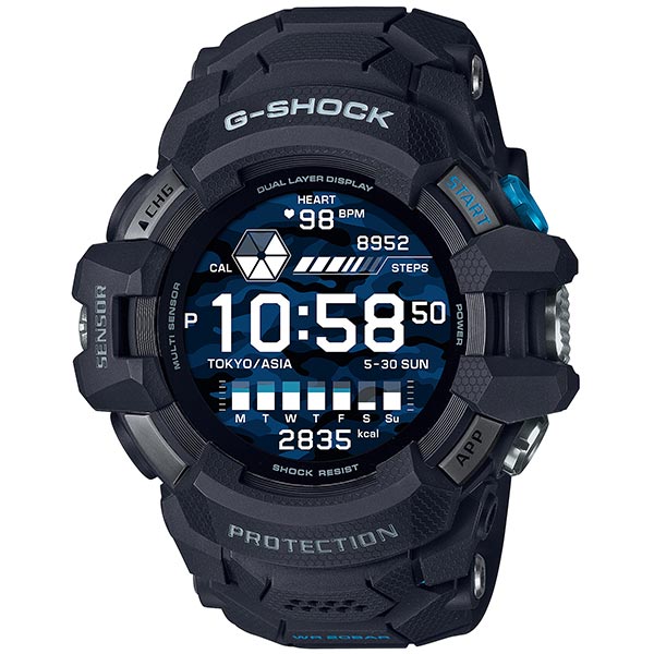 【9/2 朝まで！10%OFFクーポン】 G-SHOCK Gショック G-SQUAD PRO スマートウォッチ ジーショック GSW-H1000-1JR メンズ GSWH10001JR bluetooth 腕時計 カシオ 心拍数