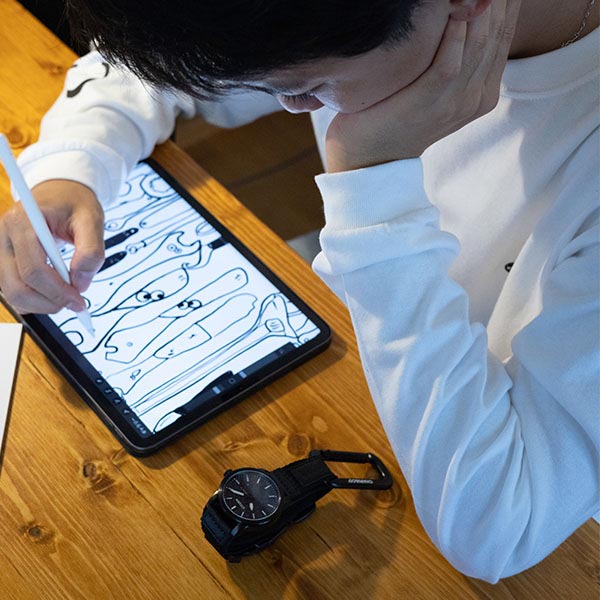 【中古】シチズン CITIZEN レコードレーベル RECORD LABEL Standard Style + CHARI＆COコラボレーションモデル 限定500本 BM8477-12E メンズ 腕時計 時計