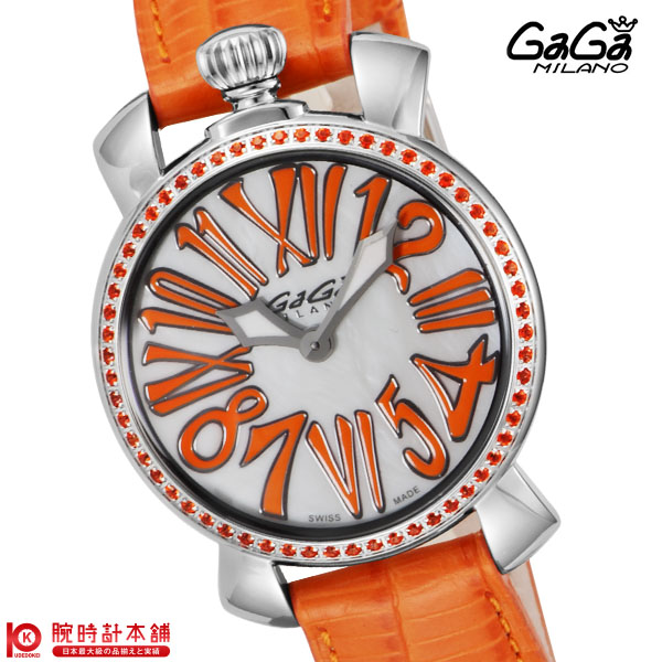 ガガミラノ 【2000円OFFクーポン！ 2/23 1:55まで】ガガミラノ GaGaMILANO MANUALE 35MM 6025.05 レディース