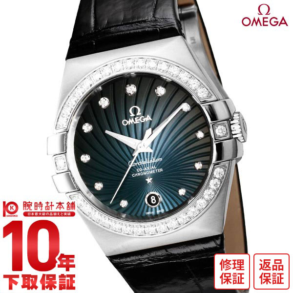 【無金利ローン可】【新品】オメガ コンステレーション OMEGA コーアクシャル クロノメーター 35mm 123.18.35.20.56.001 レディース