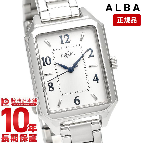 セイコー アルバ 腕時計（レディース） 【購入後1年以内なら2,310円で下取り交換可】セイコー アルバ レディース 腕時計 ALBA アンジェーヌ AHJK468 Ingenu 角型フェイス 【あす楽】
