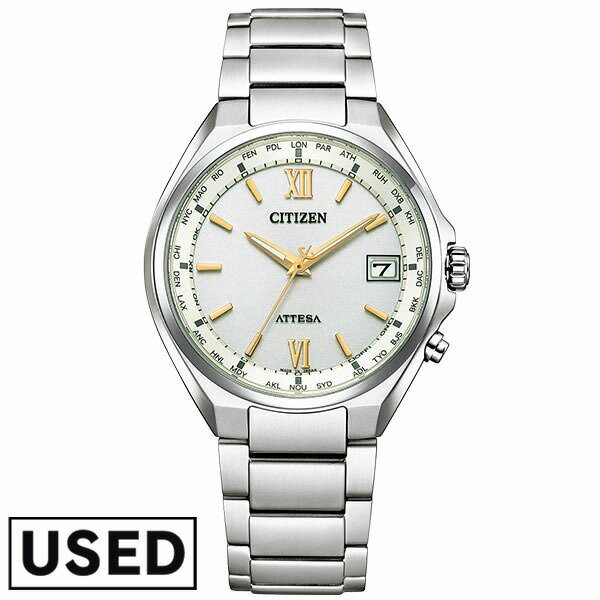 【中古】 シチズン アテッサ メンズ 腕時計 ATTESA ダイレクトフライト CB1120-50C エコ・ドライブ電波時計 新古品