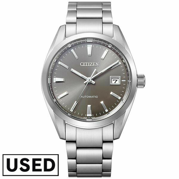 【中古】シチズン CITIZENコレクション CITIZENCOLLECTION NB1050-59H メンズ メカニカル グレー Cal.9011 機械式時計 シースルーバック 腕時計 時計