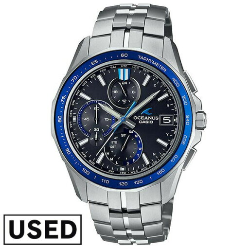 【中古】カシオ CASIO オシアナス OCEANUS MANTA OCW-S7000-1AJF 電波時計 タフソーラー モバイルリンク機能 OCWS70001AJF 腕時計 時計 【中古】カシオ CASIO オシアナス OCEANUS MANTA OCW-S7000-1AJF 電波時計 タフソーラー モバイルリンク機能 OCWS70001AJF 腕時計 時計