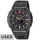 【中古】 カシオ Gショック G-SHOCK POLYCHROMATIC ACCENTS GM-B2100BPC-1AJF レインボーカラー 電波時計 タフソーラー モバイルリンク機能 新古品