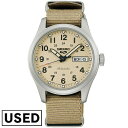 【中古】 セイコー5スポーツ メカニカル 自動巻(手巻つき) SEIKO5sports SBSA199 メンズ FIELDシリーズ ミッドサイズ ナイロンバンド
