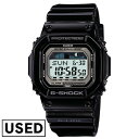 【中古】 カシオ Gショック G-SHOCK G-LIDE Gライド ブラック×ブラック GLX-5 ...