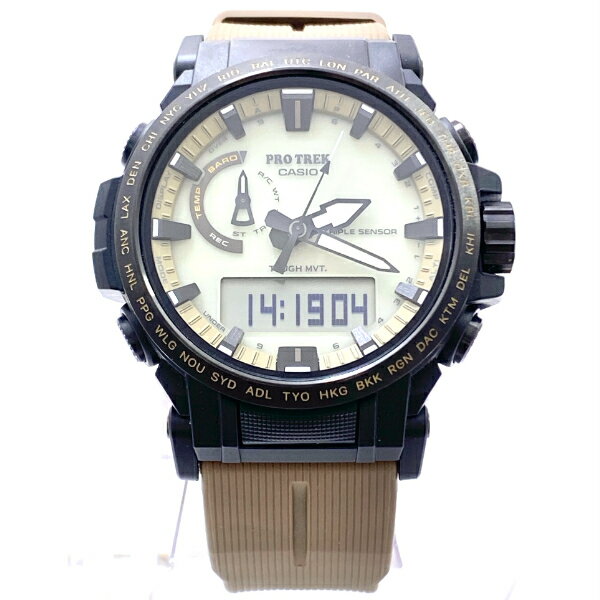 【中古】カシオ CASIO プロトレック PRO TREK (プロトレック) Climber Line(クライマーライン) PRW61LD-5JF 腕時計 時計