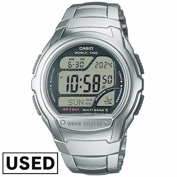 【中古】カシオ ウェーブセプター WAVECEPTOR WV-58RD-1AJF メンズ