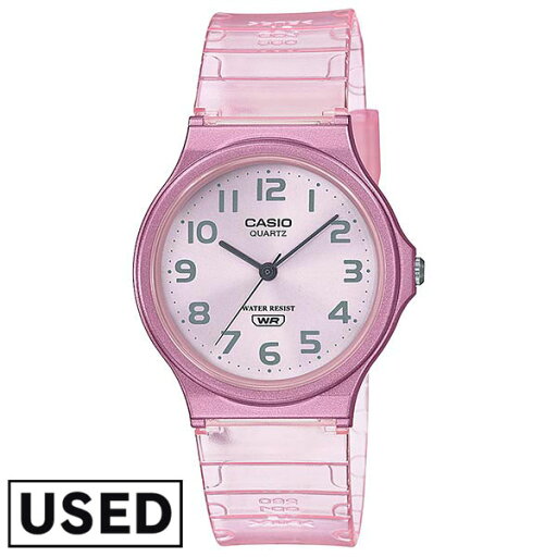 【中古】カシオ CASIO スタンダード スケルトン MQ-24S-4BJF レディース 【中古】カシオ CASIO スタンダード スケルトン MQ-24S-4BJF レディース