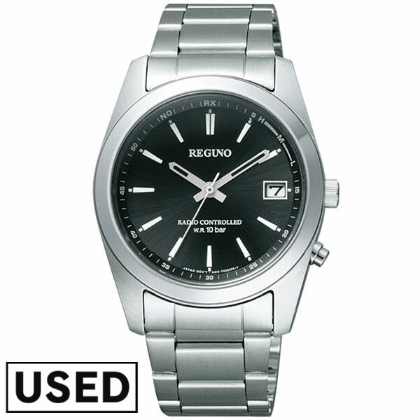 【中古】シチズン CITIZEN レグノ REGUNO ソーラー電波 RS25-0483H メンズ 腕時計 時計