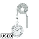 【中古】セイコー ポケットウォッチ 提げ時計 メンズ レディース SAPP007 SEIKO POCKET WATCH ホワイト 懐中時計 時計