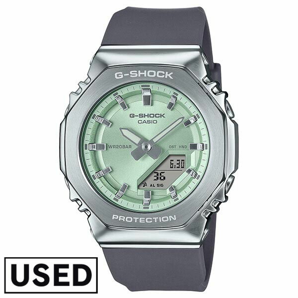 【中古】カシオ Gショック G-SHOCK GM-S2100シリーズ 八角形 オクタゴン メタルベゼル GM-S2110-3AJF ユニセックス
