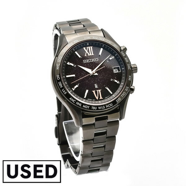 【稼働】セイコー ルキア 腕時計 クォーツ ブラック文字盤 17P ゴールド LUKIA セイコー ルキア Grow リュクス LUKIAブランド 生誕30周年