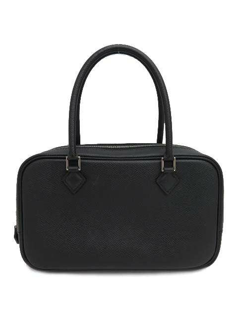 HERMES　ミニ プリュム エラン　ヴォーエプソン　ブラック　【中古】美品のサムネイル