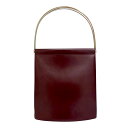 Cartier カルティエ トリニティバッグ ボルドー レザー A1 【中古】
