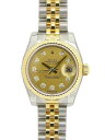 ROLEX ロレックス デイトジャスト 179173G シャンパンゴールド文字番 【中古A1ランク  ...