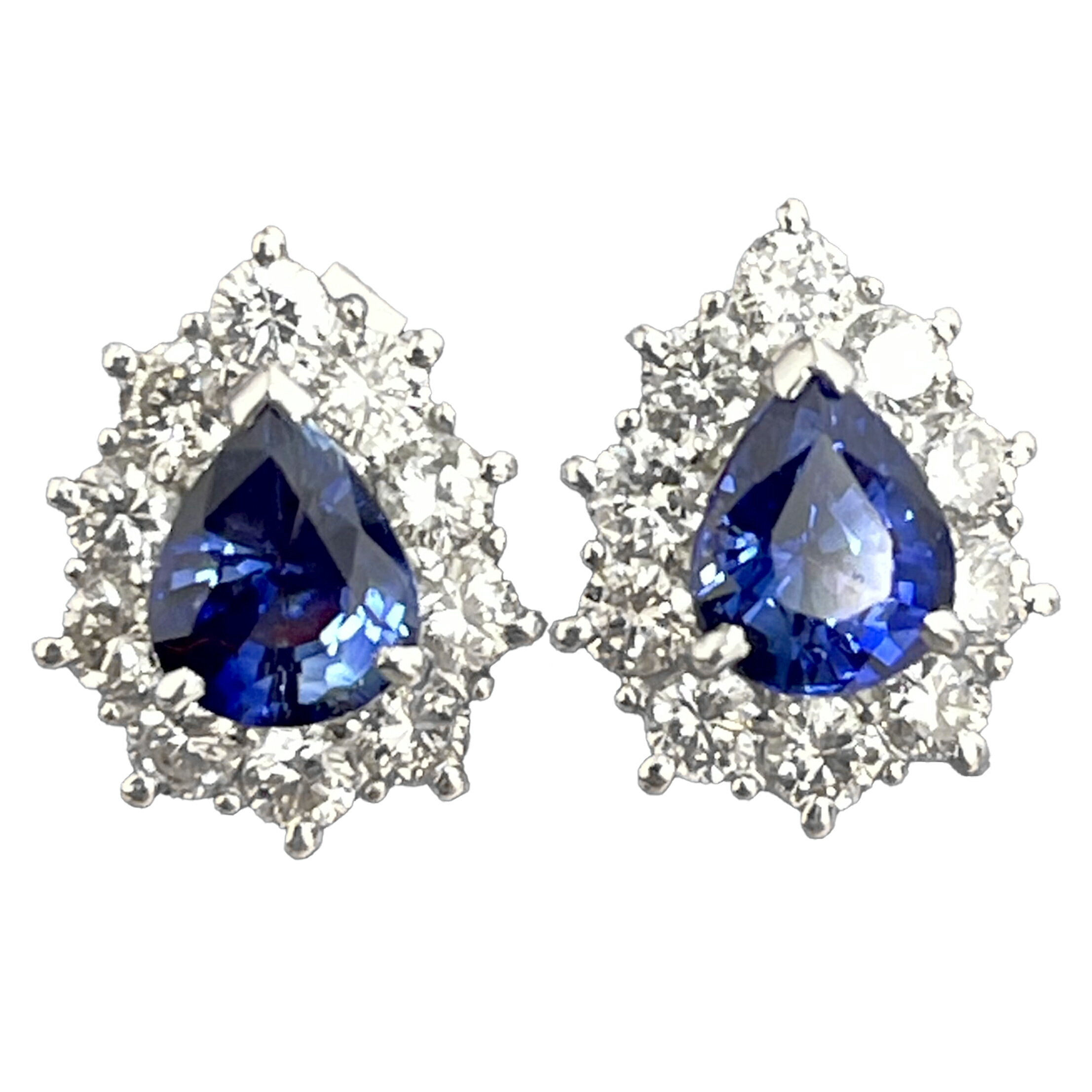 【中古】★ブルーサファイアダイヤモ...