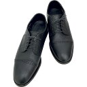 RANCOURT&Co. ランコート ストレートチップシューズ ブラック キャビア #9 1/2D【中古】