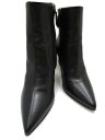 PRADA ブーツ カーフ ブラック #35 未使用【中古】