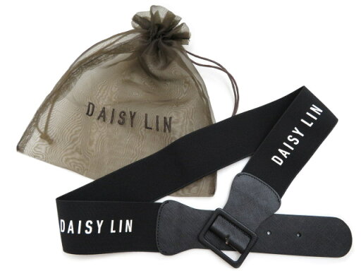 DAISY LIN Belt "DAISY LIN" ベルト Black Black 新品同様【中古】 DAISY LIN Belt "DAISY LIN" ベルト Black Black 新品同様【中古】