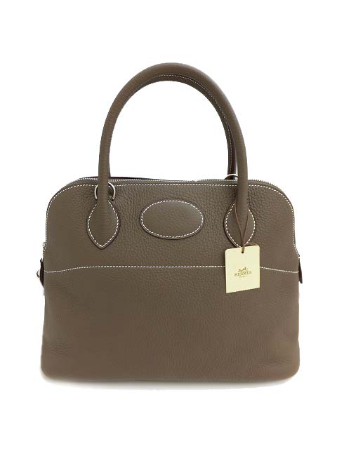 HERMES　ボリード31　　エトゥープ　トリヨンクレマンス　未使用のサムネイル