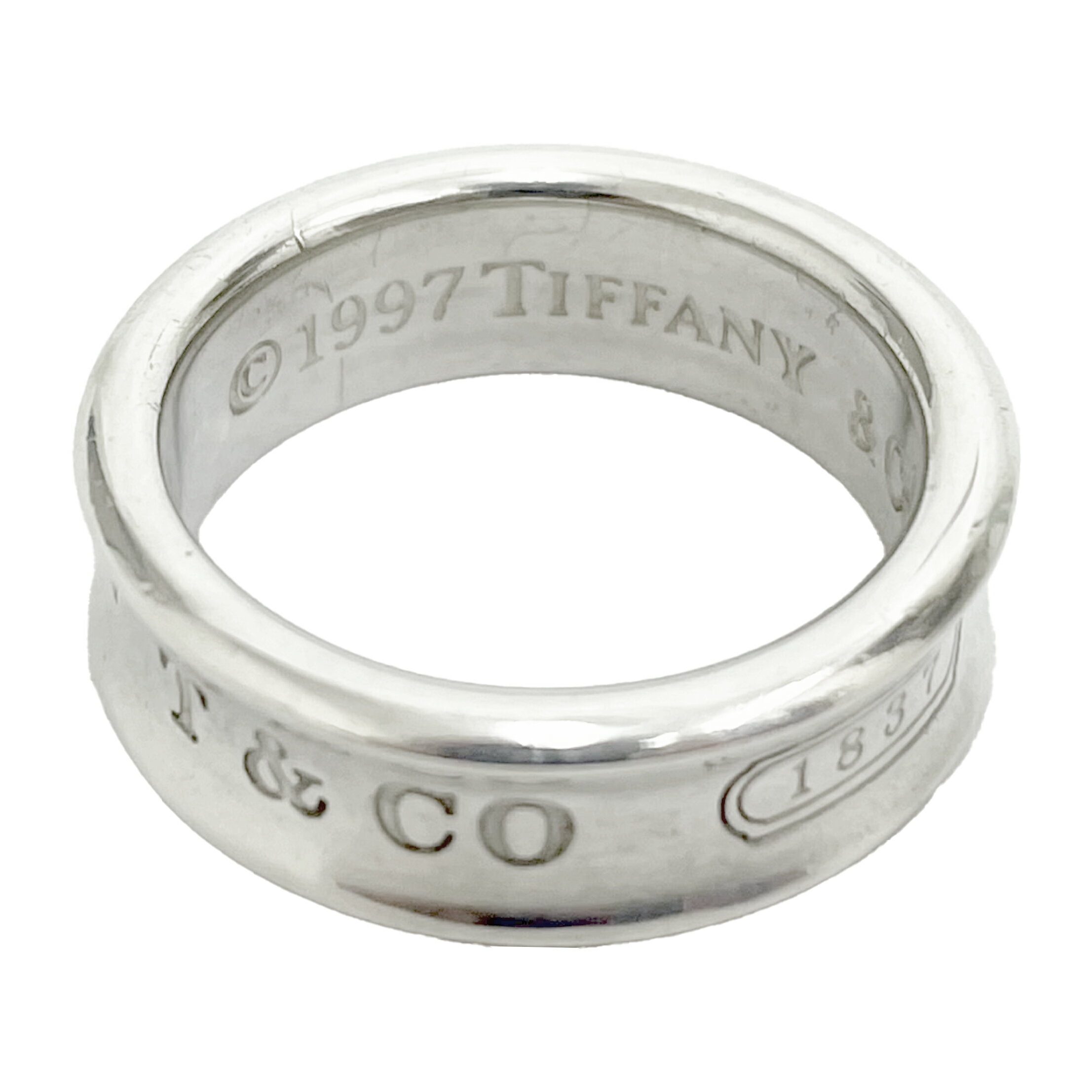 美品 Tiffany 1837 リング シルバー925 14号 ビンテージ 人気 美品 Tiffany 1837 リング シルバー925 14号 ビンテージ 人気