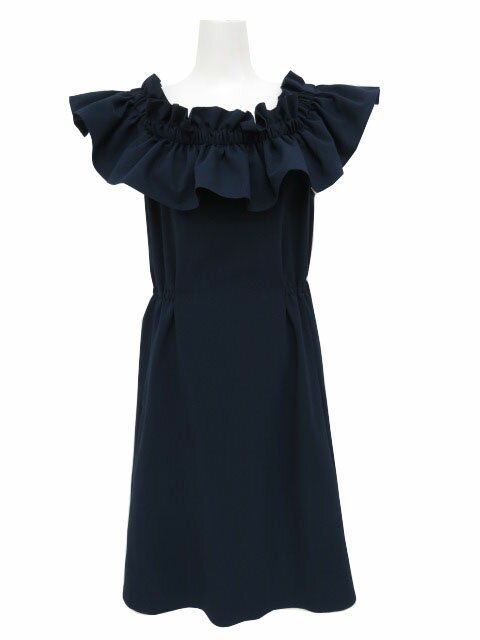 DAISY LIN　ドレス ブルースイートピー　06650　ミッドナイトブルー　42　'22年　新品同様【中古】