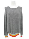 Jumper1234 カシミヤニット グレー 1 A1【中古】