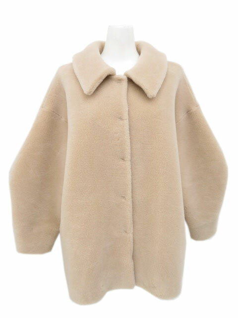 OHGA　エコムートンコート　ベージュ　M　'22年　新品同様【中古】のサムネイル