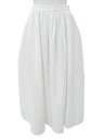miu miu スカート ペチコート付き ホワイト 38 '20年 A1【中古】