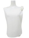 FOXEY BOUTIQUE ニットトップ レオナ 43971 ホワイト 42 '23年 A1【中古】