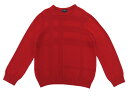 BURBERRY GOLF メンズ ニット セーター レッド 3 A1【中古】(4)