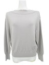 FOXEY BOUTIQUE ニットトップ ルネッタ 42614 グレージュ 40 '22年 A1【中古】