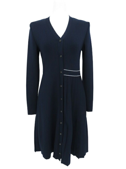 ADEAM グラフカーディガン 43622 ネイビー XS '23年 新品同様【中古】