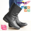 トパーズ スノーブーツ レディース 滑らない ショート 防水 凍結 北海道 雪 冬 裏起毛 幅広 4e ロング ハーフ 歩きやすい 防寒ブーツ 防寒 防滑 軽量...