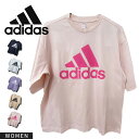 アディダス W ESS ビッグロゴ BF tシャツ レディース 半袖 スポーツ ブランド 綿 黒 白 半袖tシャツ レディース ティーシャツ レディース トップ...