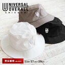 ユニバーサルオーバーオール ツイルハット 帽子 レディース 春 夏 ハット メンズ メンズハット ブランド ロゴ uv 日除け アウトドア 釣り キャンプ レジ...